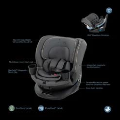 Andi 360° Rotating All-in-One Convertible Car Seat