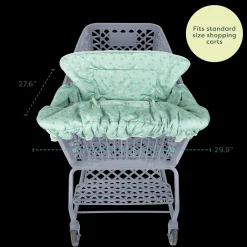 Antibacterial Compact Shopping Cart Cover
