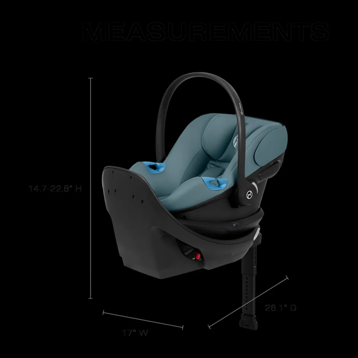 Aton G2 Swivel Infant Car Seat with Load Leg Base
