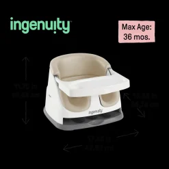 Baby Base 2-in-1 Feeding Booster and Floor Seat