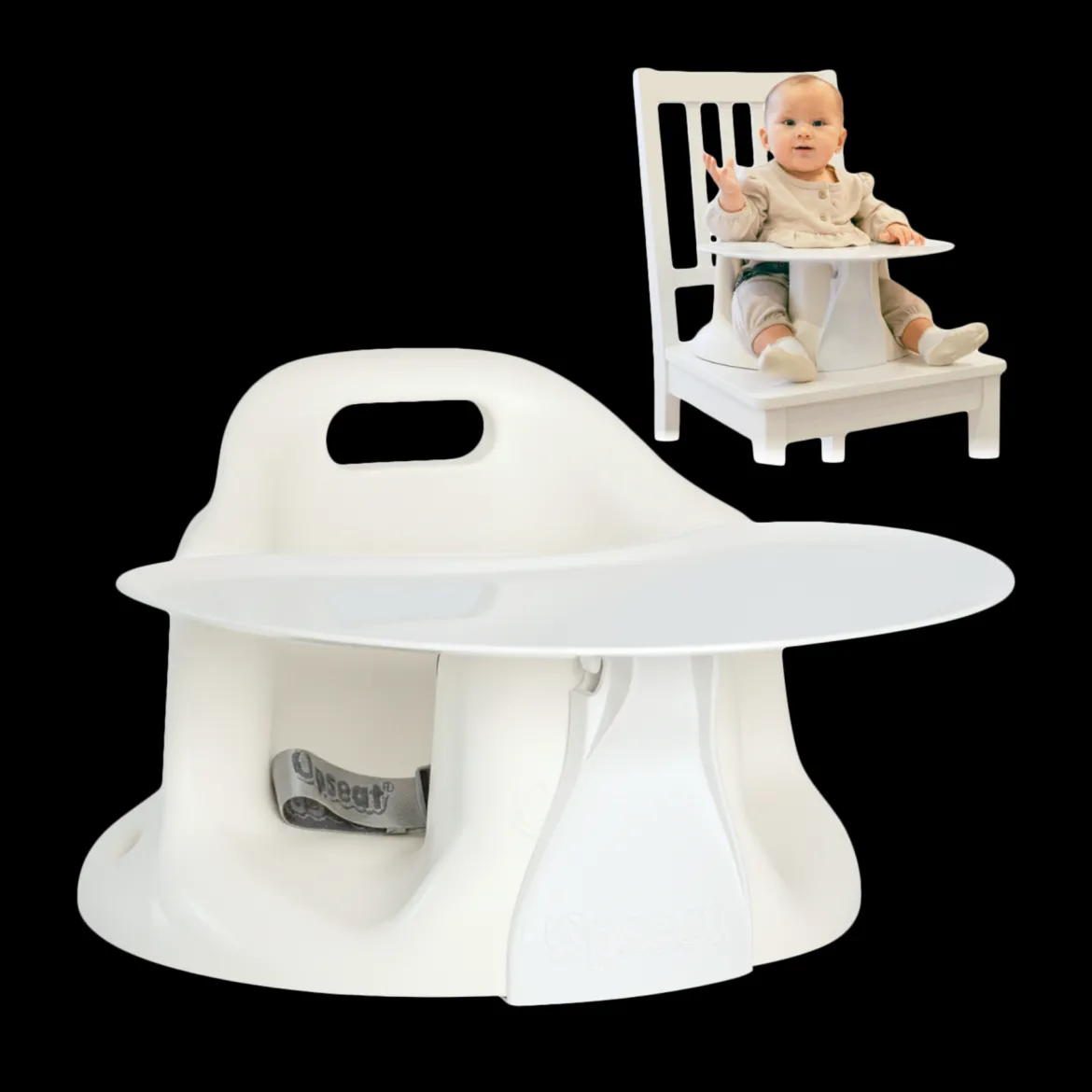 Baby Floor & Booster Seat with Tray