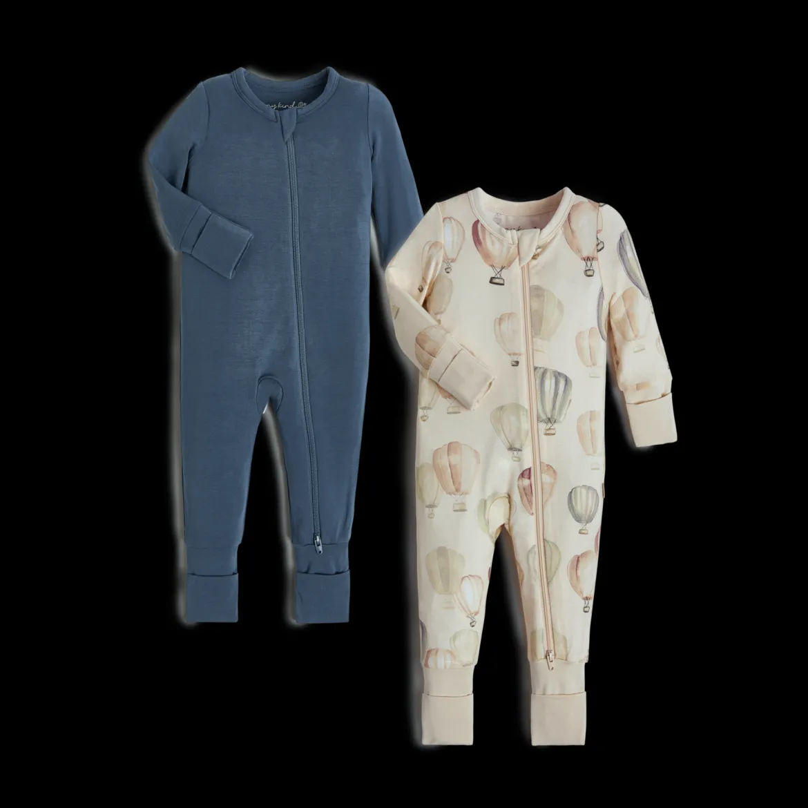 Bamboo Viscose Convertible Footie (2 Pack)