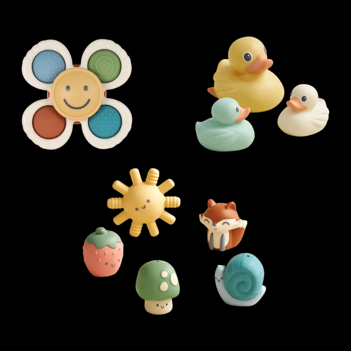 Bathtime Bath Toys Kit