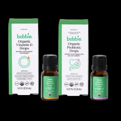 Boosties Bundle - Organic Vitamin D and Probiotic Drops
