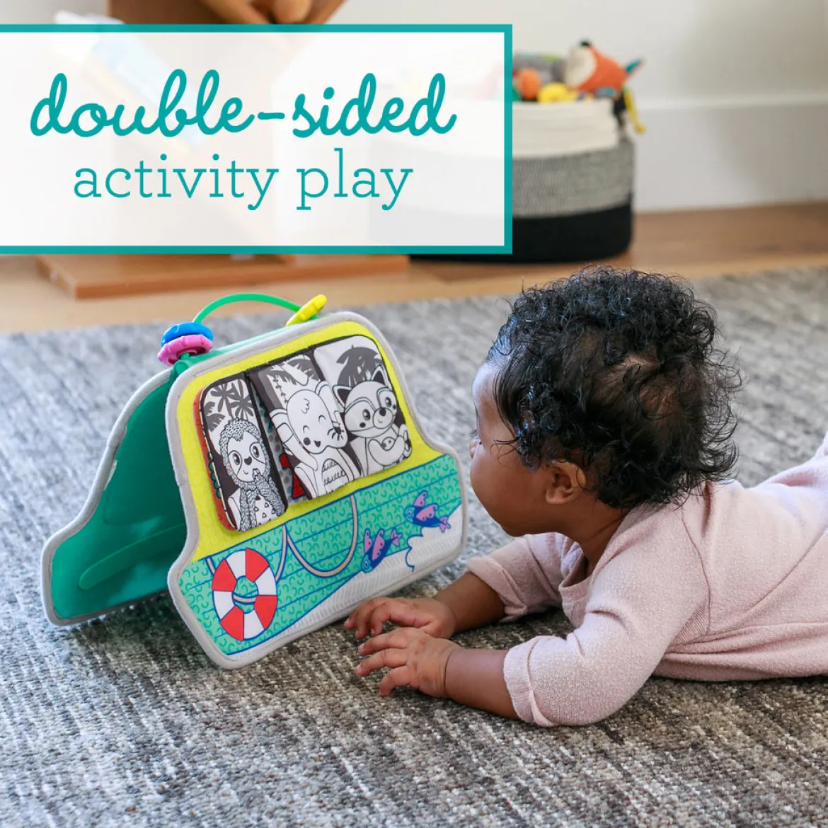 Busy Board Mirror & Sensory Discovery Toy
