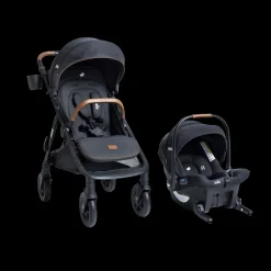 Caraway Whirl And Mint Latch Travel System