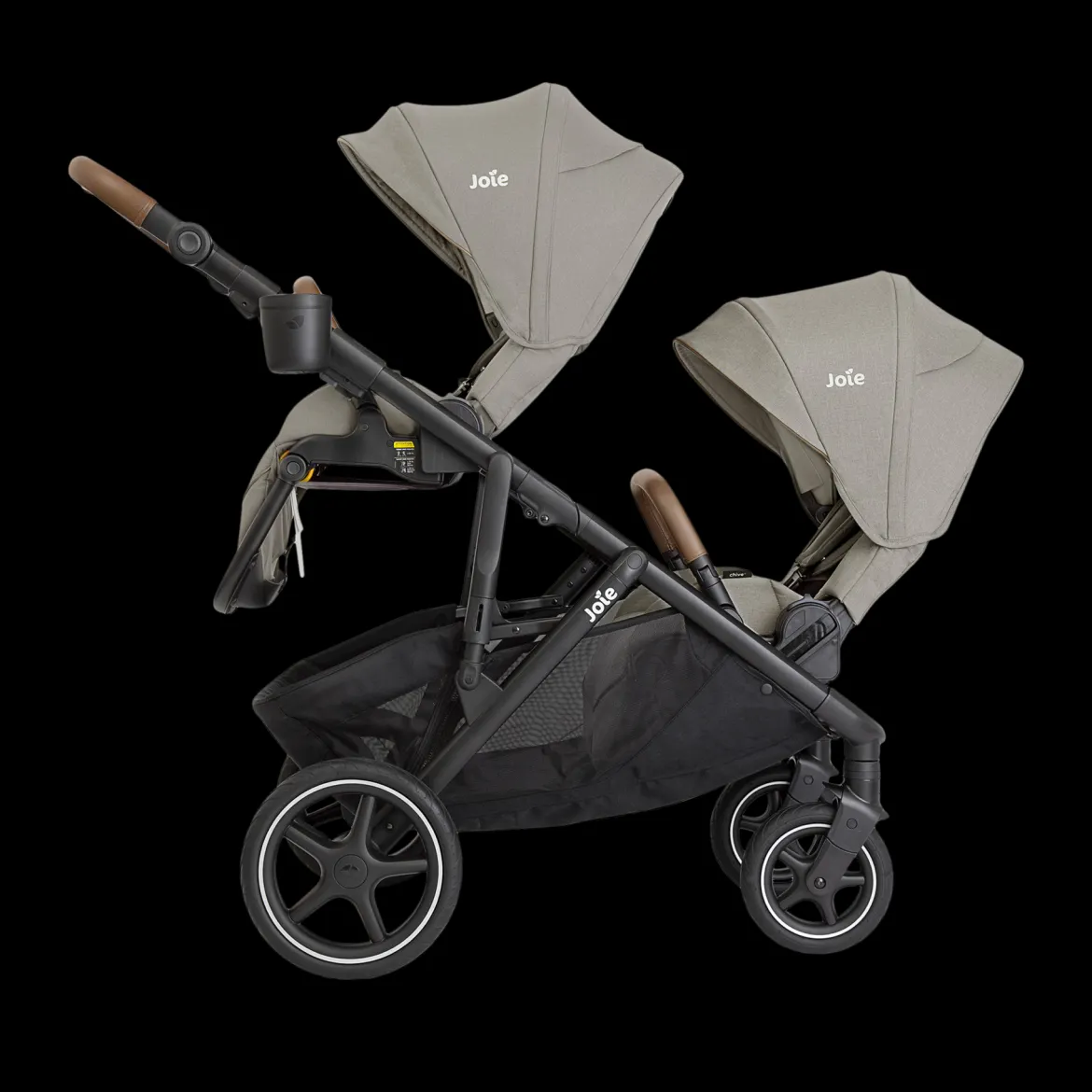 Chive Single to Double Stroller
