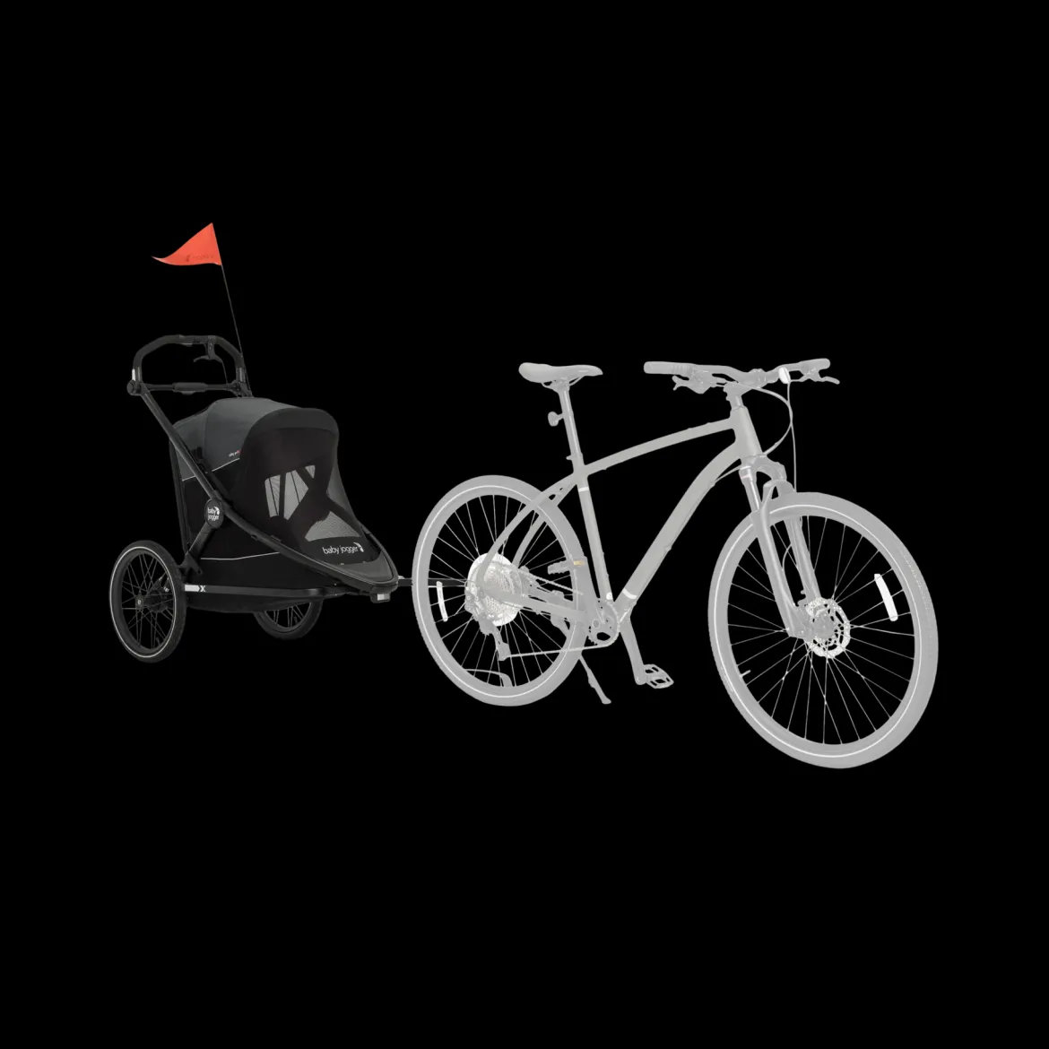 City Prix Jogger x Bike Trailer