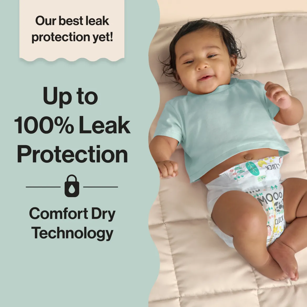 Clean Conscious Disposable Diapers Size 3-5