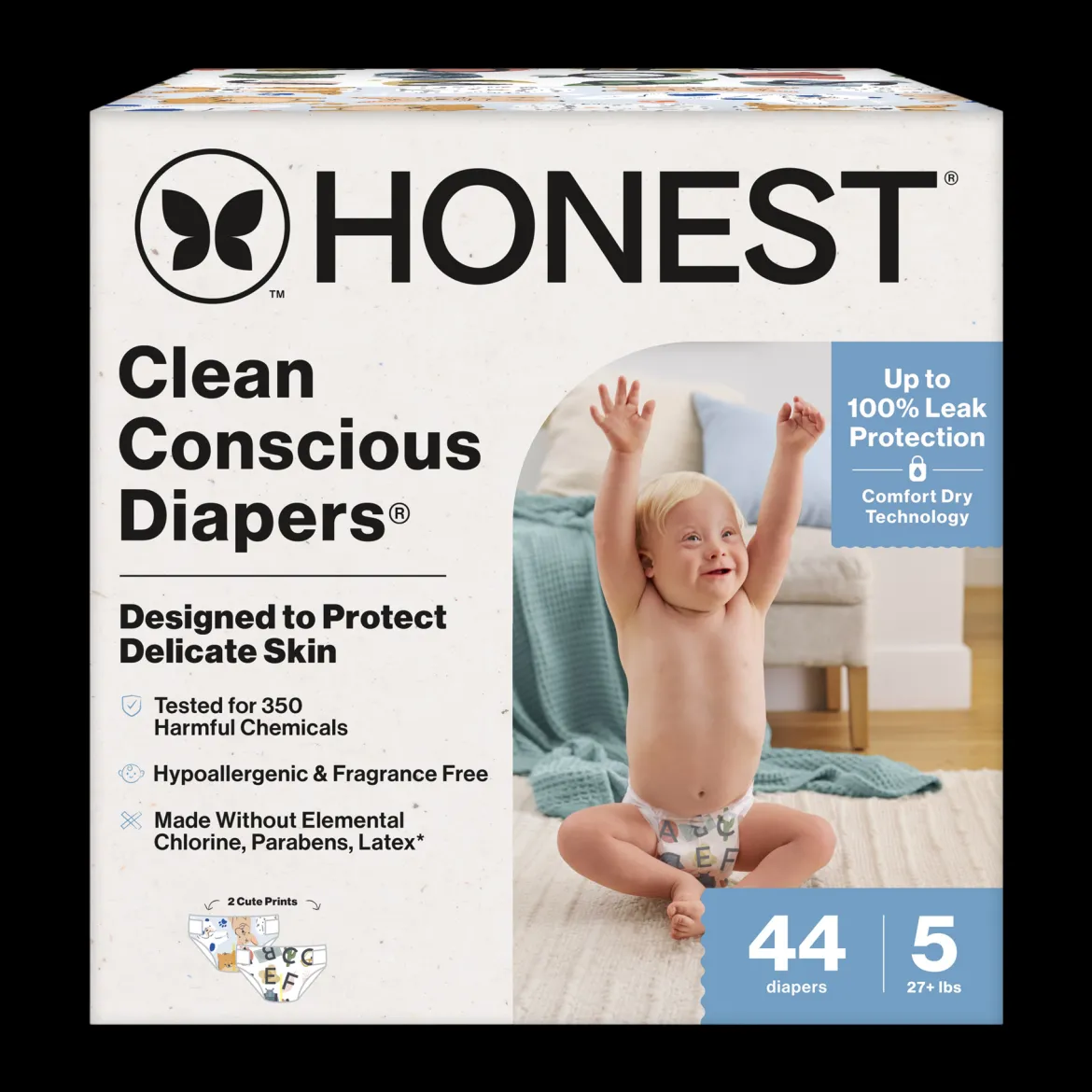 Clean Conscious Disposable Diapers Size 3-5