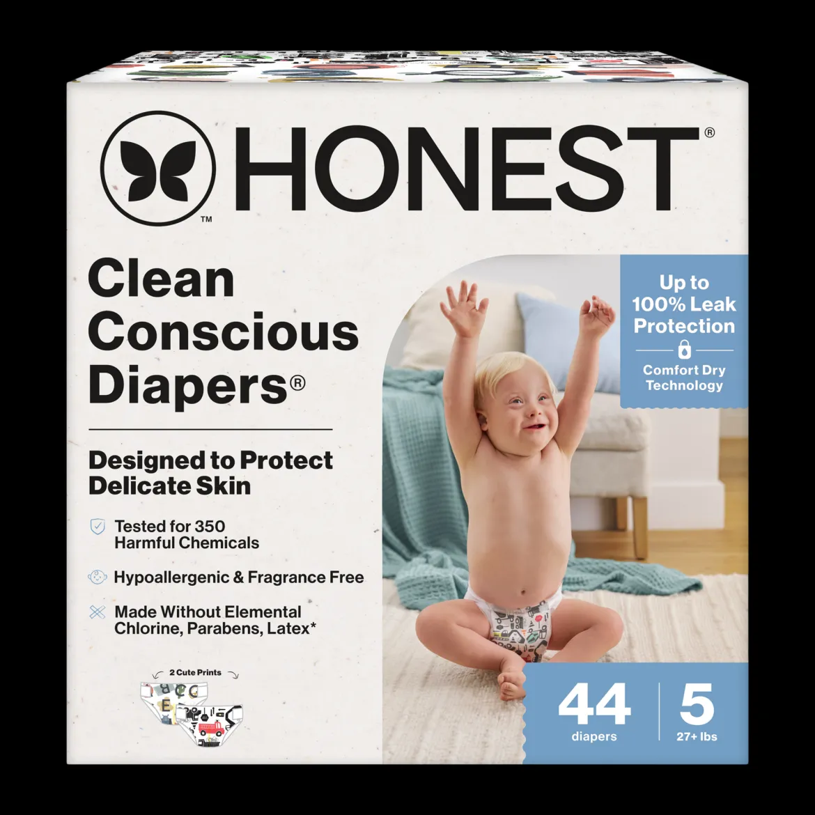 Clean Conscious Disposable Diapers Size 3-5
