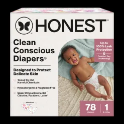 Clean Conscious Disposable Diapers Newborn-Size 2