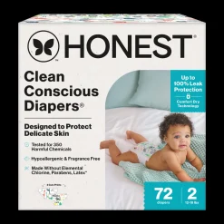 Clean Conscious Disposable Diapers Newborn-Size 2