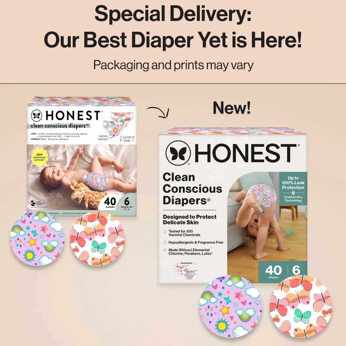 Clean Conscious Disposable Diapers Size 6-7