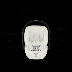 Cloud T Comfort Extend Infant Car Seat with SensorSafe