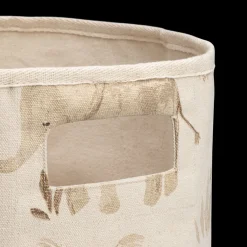Cotton Canvas Storage Bin