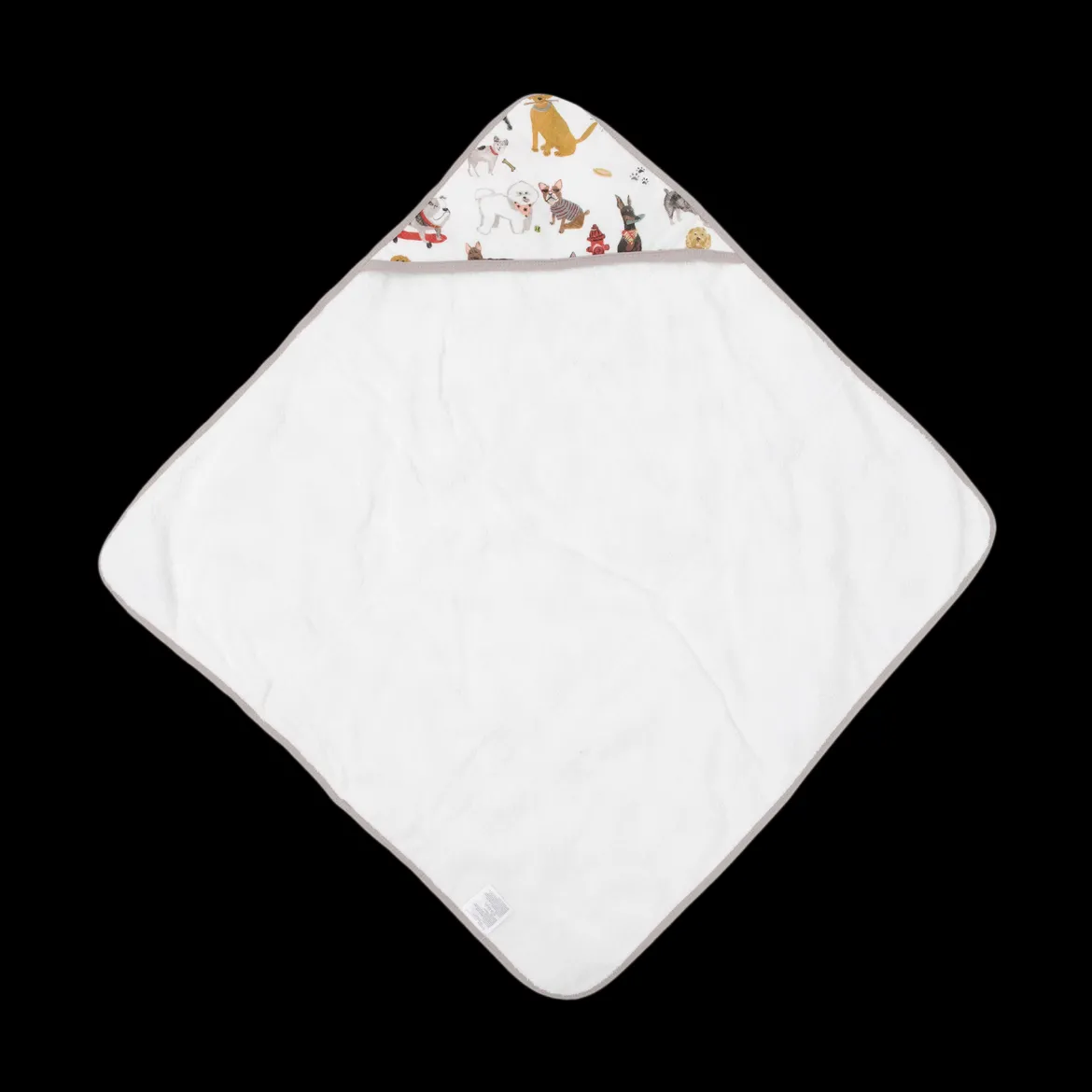 Cotton Muslin & Terry Infant Hooded Towel
