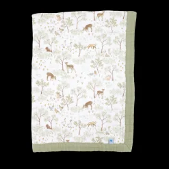 Cotton Muslin Baby Receiving Quilt