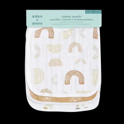 Cotton Muslin Snap Bibs (3 Pack)
