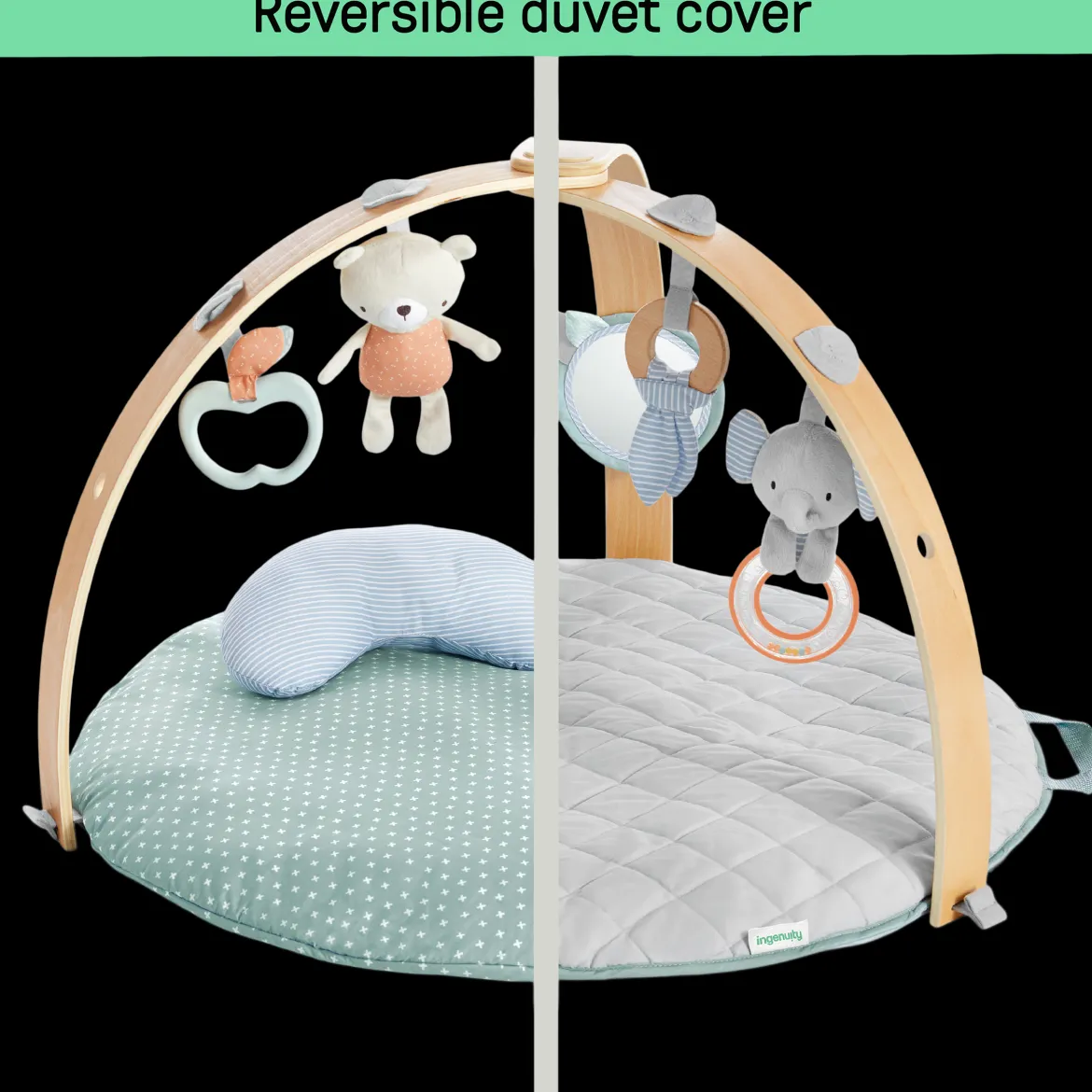 Cozy Spot Duvet Baby Activity Gym and Play Mat