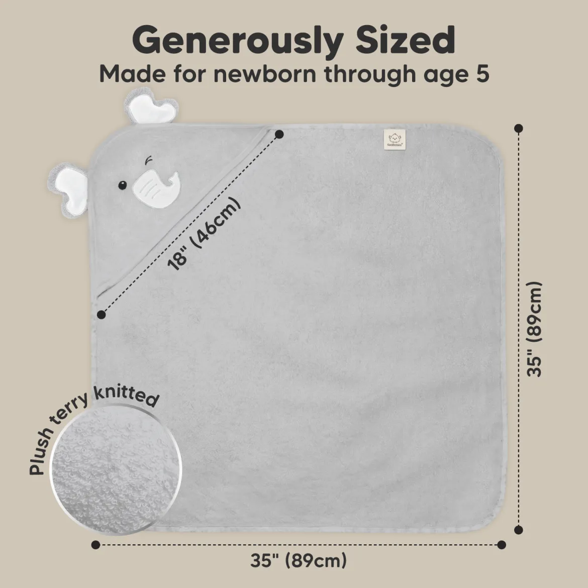 Cuddle Bamboo Viscose Hooded Towel