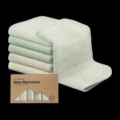 Deluxe Baby Bamboo Viscose Washcloths (6 Pack)