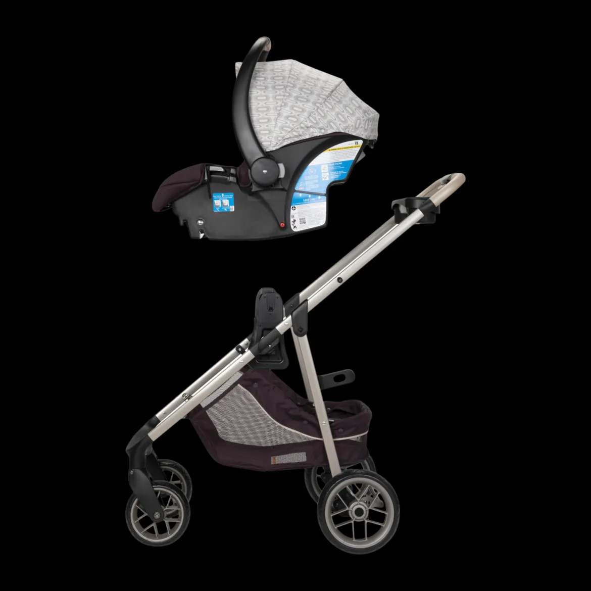 Deluxe Grow and Go Flex 8-in-1 Travel System
