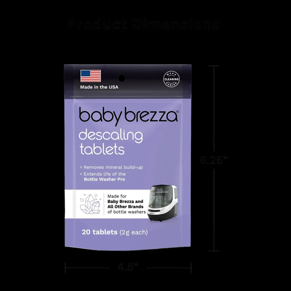 Descaler Tablets for use with Bottle Washer Pro