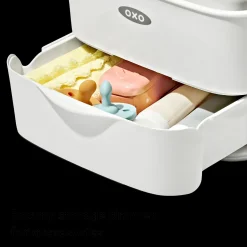 Diaper Caddy with Changing Mat
