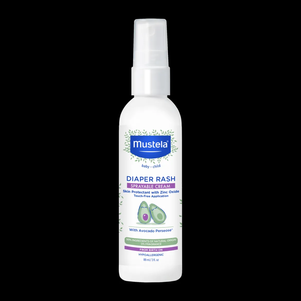 Diaper Rash Sprayable Cream