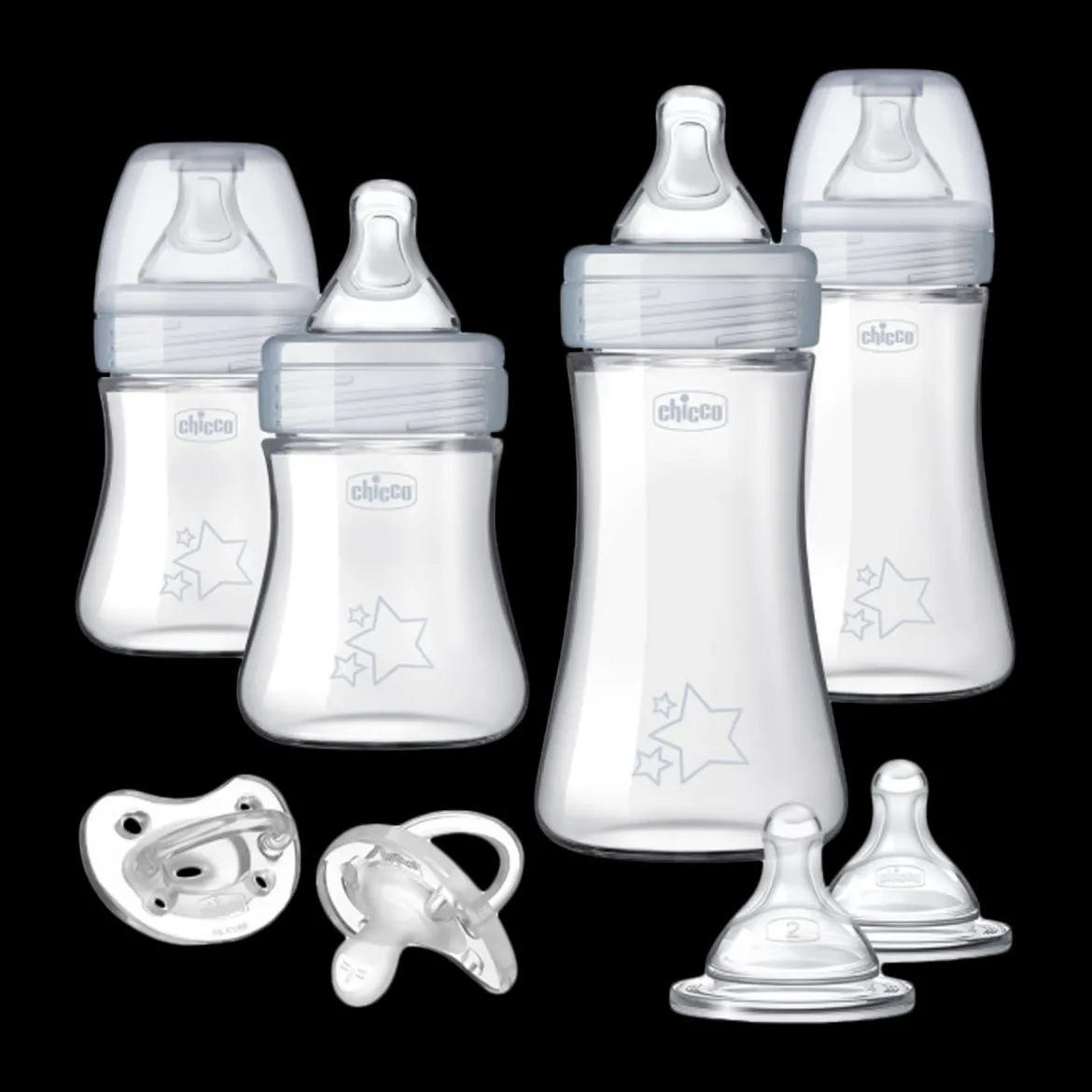 Duo Newborn Hybrid Baby Bottle Starter Gift Set