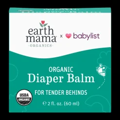 Earth Mama x Babylist Diaper Balm & Nipple Butter Bundle