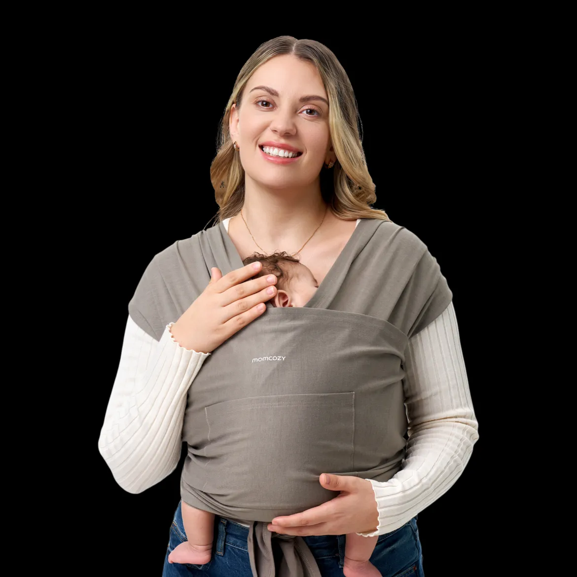Easy to Wear Hands Free - Baby Wrap Carrier