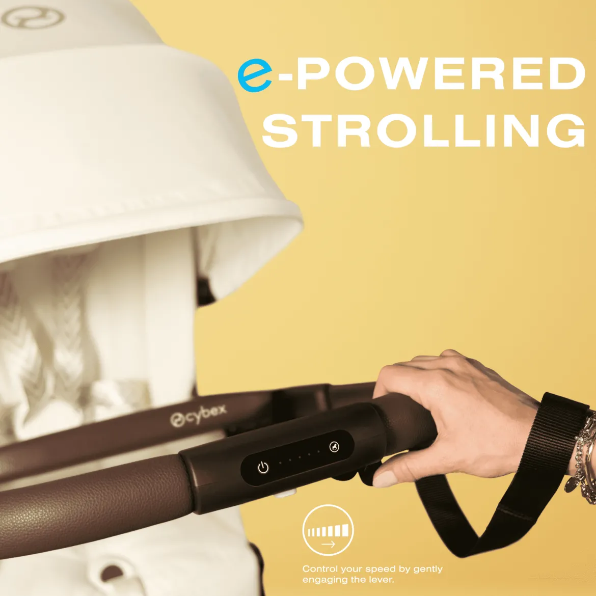 eGazelle S Electronic Assist Stroller