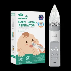 Electric Nasal Aspirator with 3 Silicone Tips