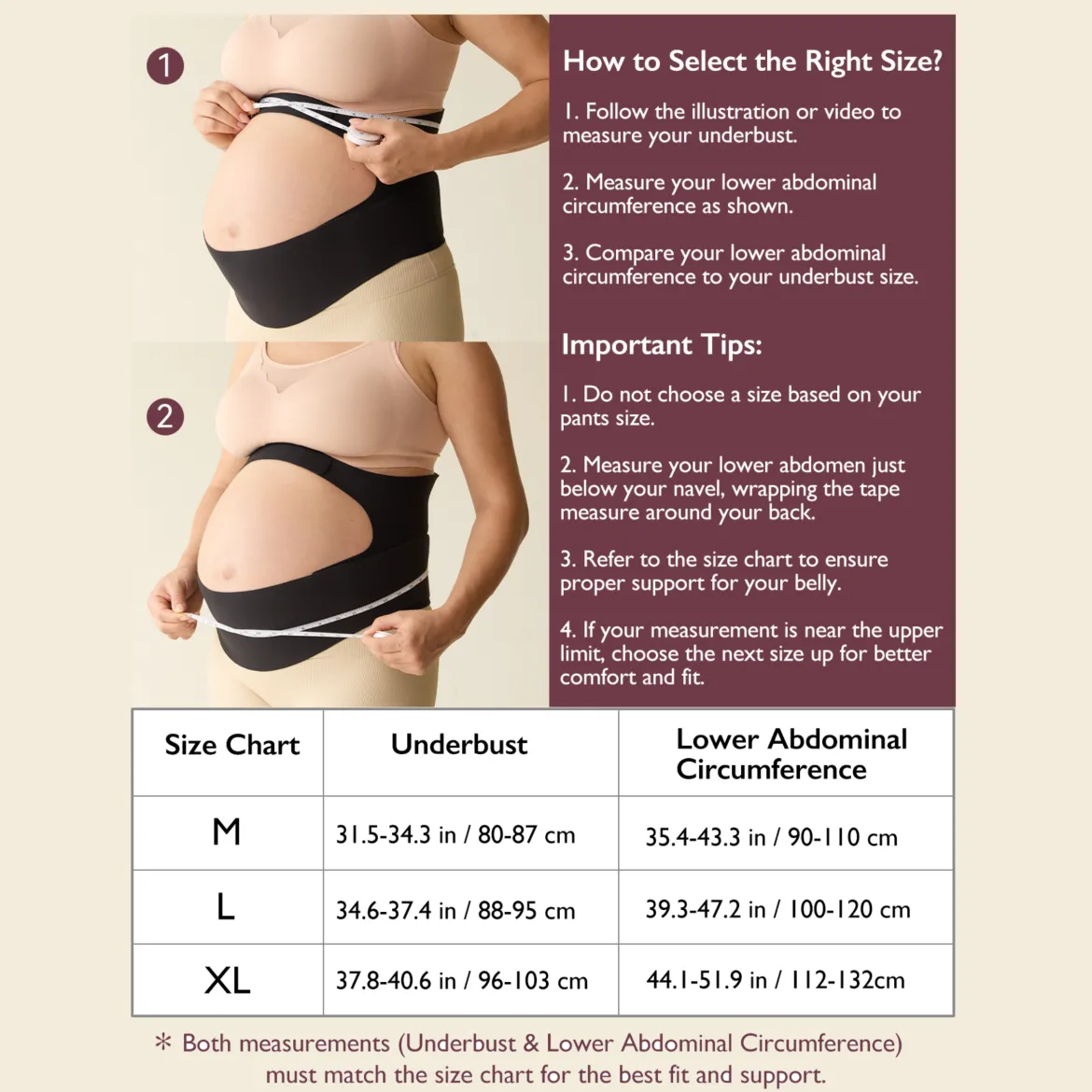 Ergonest Maternity Belly Band