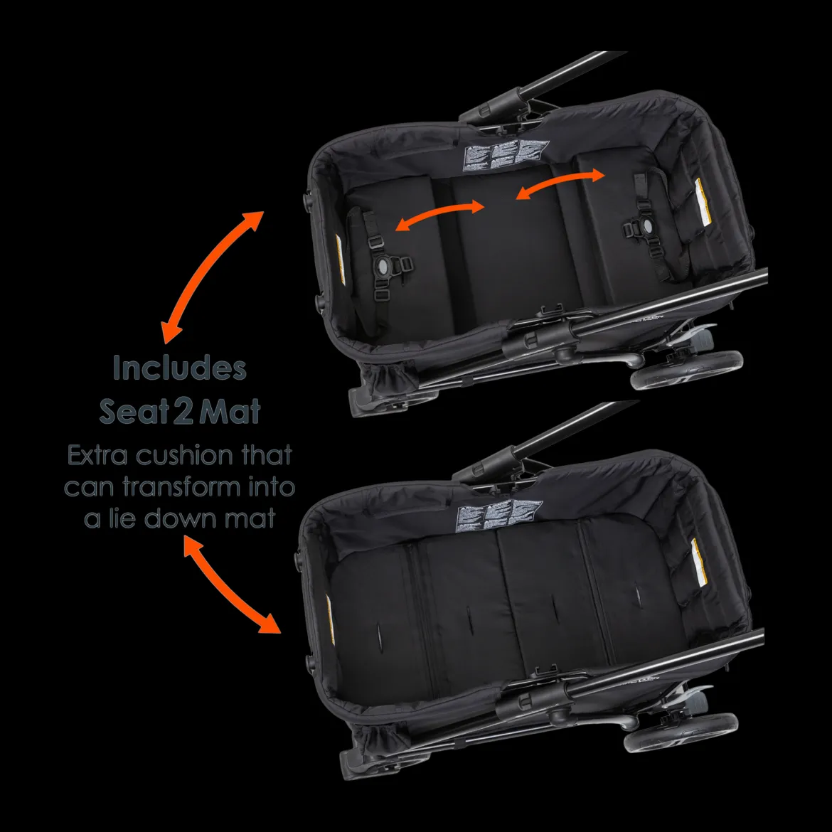 Expedition 2-in-1 Stroller Wagon PLUS
