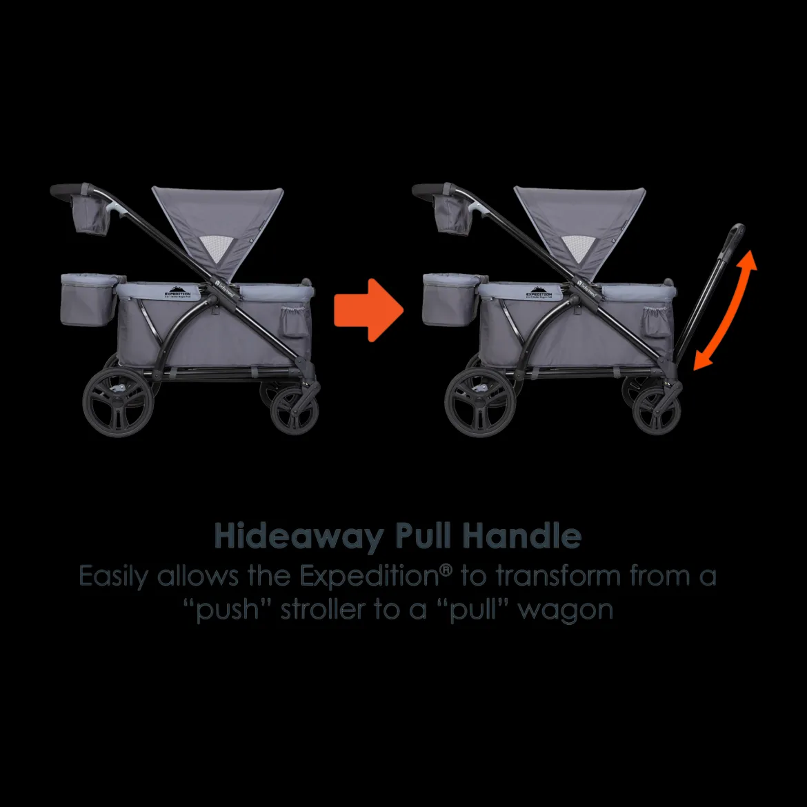 Expedition 2-in-1 Stroller Wagon PLUS