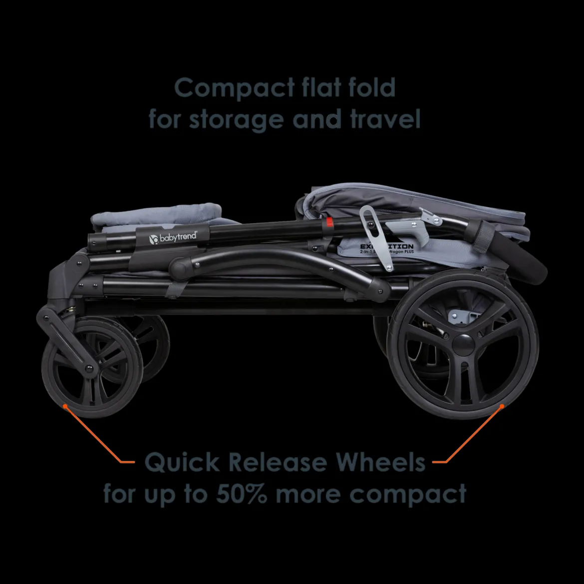 Expedition 2-in-1 Stroller Wagon PLUS