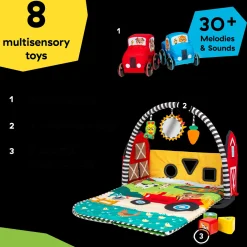 Farm Explorers Busy Barnyard Grow With Me Activity Gym