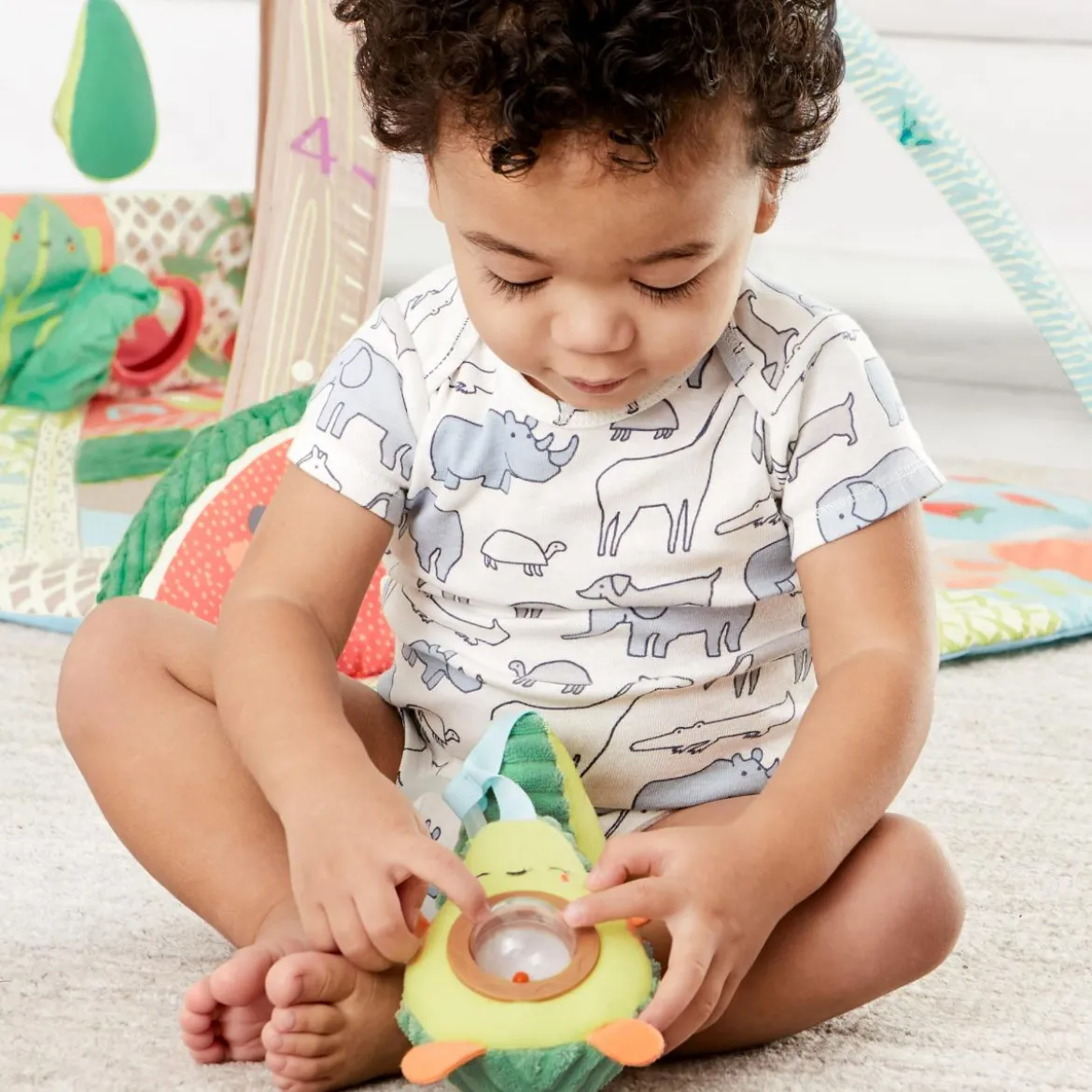 Farmstand Avocado Stroller Toy