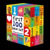 First 100 Board Book Box Set (3 books)