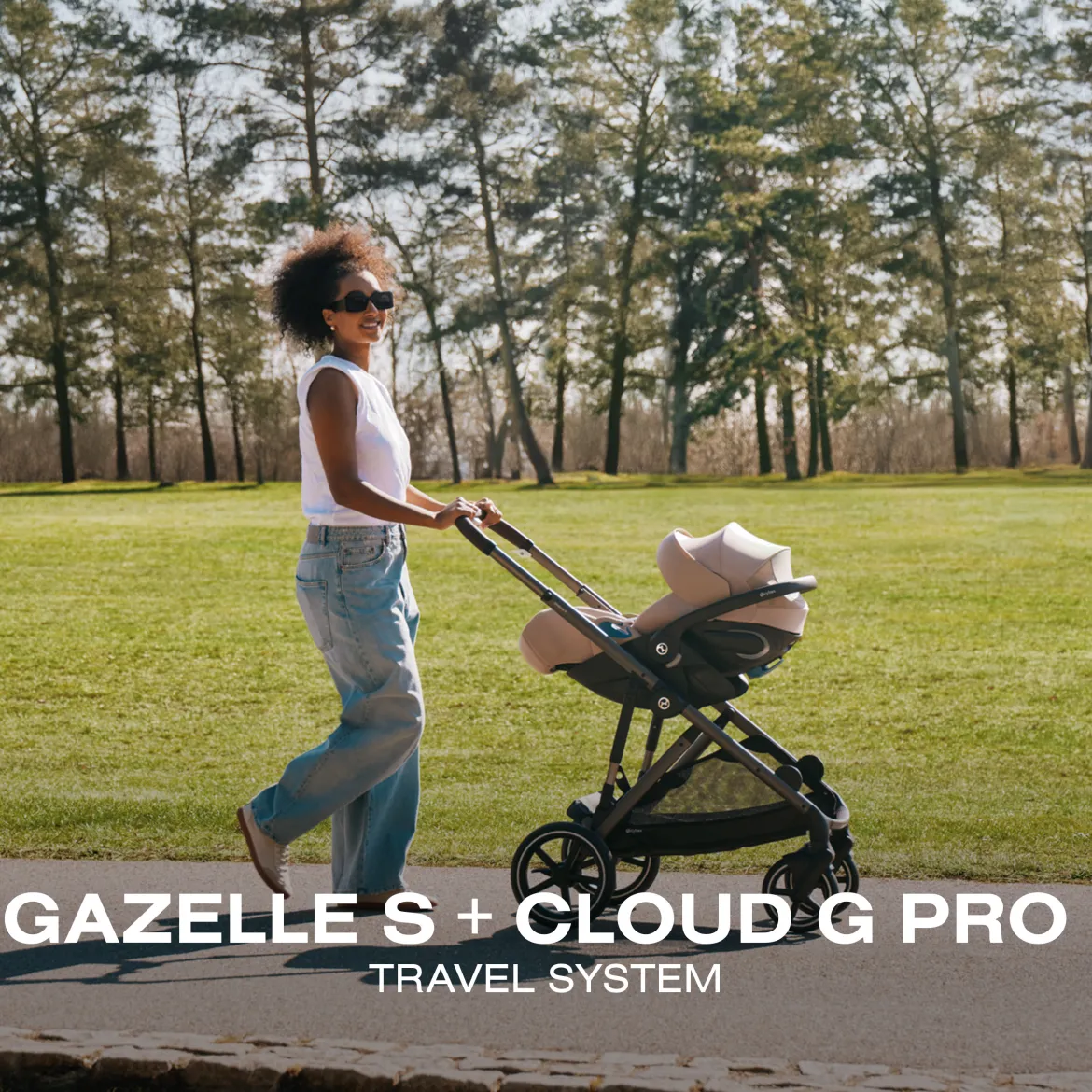 Gazelle S Stroller + Cloud G Pro Travel System