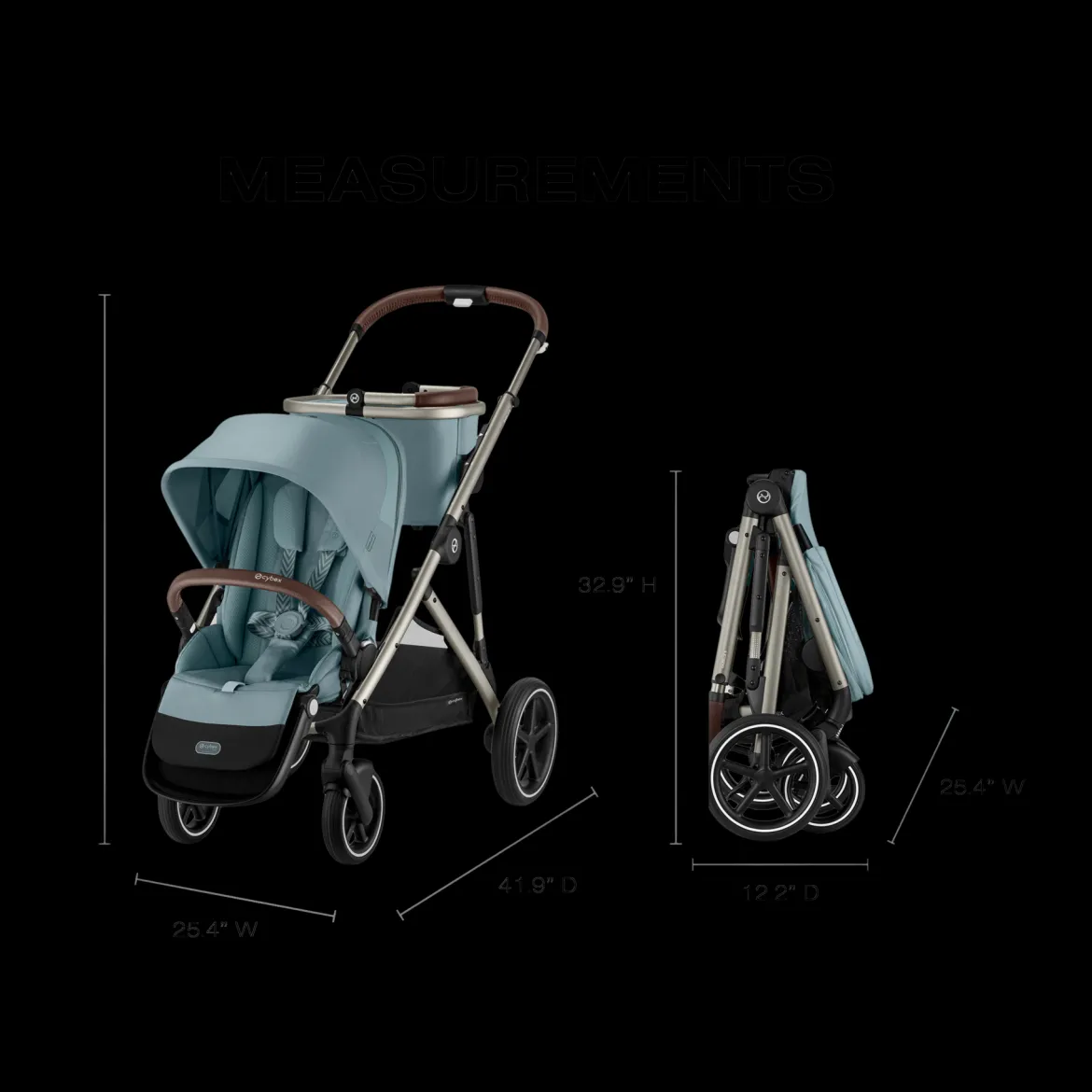 Gazelle S Stroller + Cloud G Pro Travel System