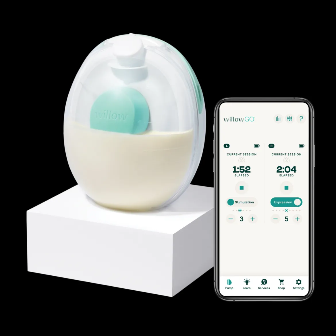 Go Wearable Hands-Free, Cord-Free Electric Breast Pump
