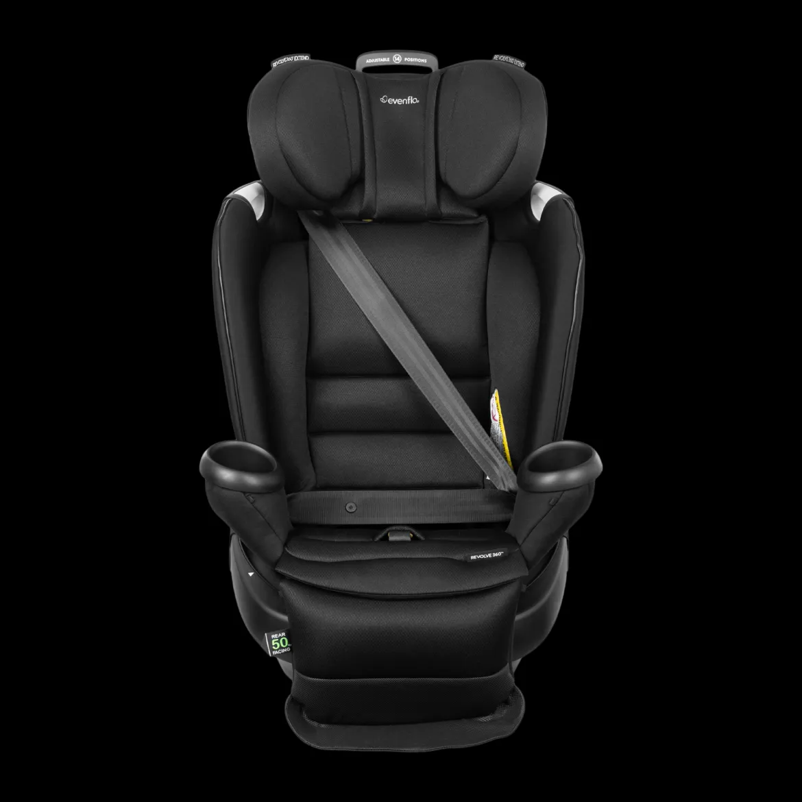 Gold Revolve360 Extend All-in-One Rotational Car Seat with SensorSafe