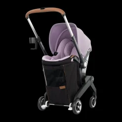 Gold Shyft DualRide Infant Car Seat Stroller Combo w Carryall Storage & Extended Canopy