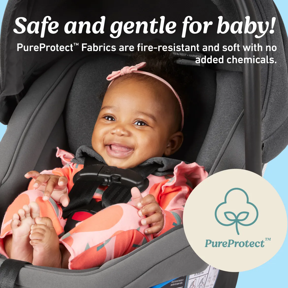 GoMax Baseless Infant Car Seat ft. Insta-Install Rigid LATCH