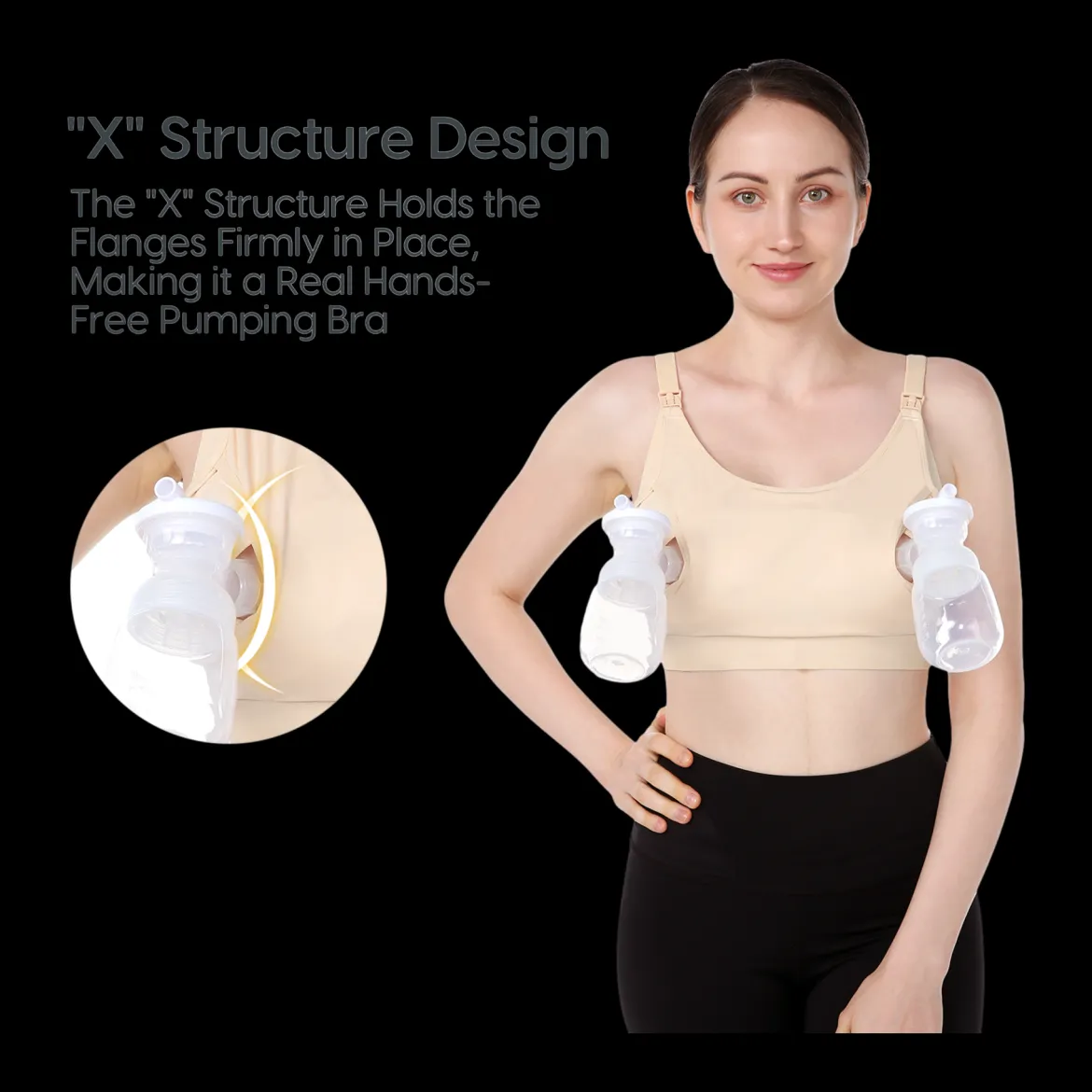 Hands-Free Pumping Bra