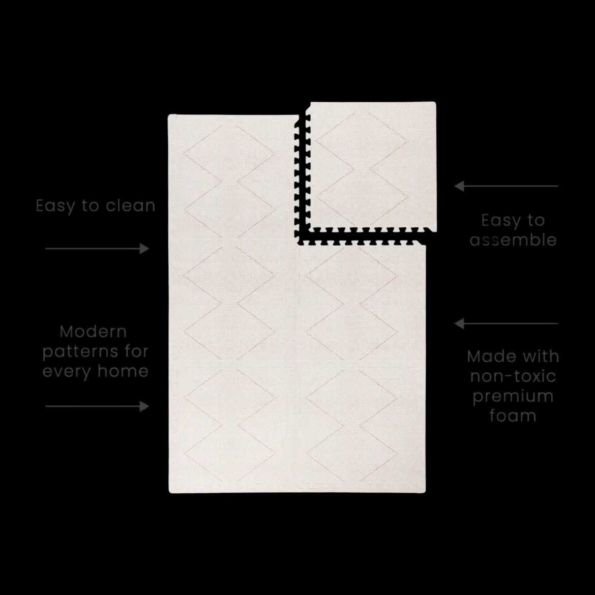 Haven Foam Play Mat | Tulum Collection